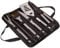 Home-Complete Juego de Herramientas para Parrilla de Barbacoa, Accesorios de Parrilla de Acero Inoxidable con 7 Utensilios y Funda de Transporte, Incluye espátula, Pinzas, Cuchillo