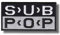 Sub Pop Aufnäher zum Aufbügeln, bestickt