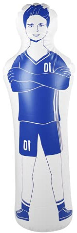 Tumbler Dummy, Fußball Trainingstor Torwart PVC Aufblasbare Fußball Trainingspuppe Freistoß Verteidiger für Boxen Boxsack für Passing Drills für Erwachsene