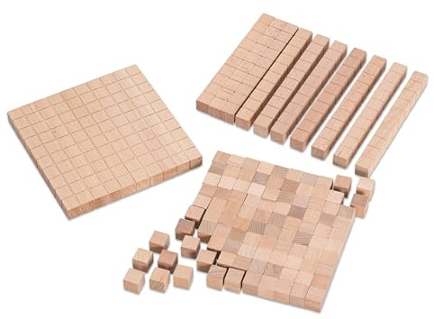 Betzold Riesen-Zehnersystemsatz aus Buche | Mathematik-Unterricht, Grund-Schule