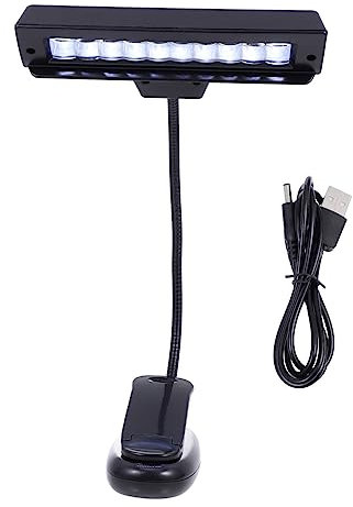 SAFIGLE Lernlampe Batteriebetrieben Augenschutz-klemmlampe Nachtlernlampe Led Leselampe Für Schreibtisch Schlafzimmer Wohnzimmer