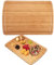 GAOMON Extra große Bambus-Schneidebretter für die Küche, Schneidebrett aus Holz mit Saftrille, wendbares Metzgerblock, Schneidebrett für Fleisch, Truthahn, Gemüse, 76,2 x 50,8 cm, BC-30*20