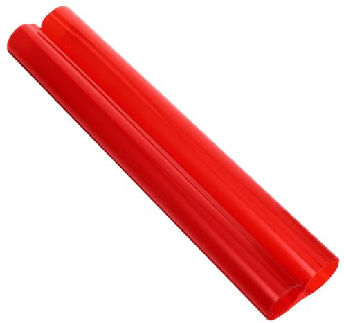 JECOMPRIS Rote Scheinwerferfolie 30x60cm PVC für Auto Lichtdekor