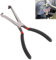 Electrical Disconnect Pliers,Fuel Line Pliers,Hose Clip Pliers,Electrical Disconnect Pliers,Automotive Electrical Disconnect Plier for Easy Disconnect Locking Push Tab Electrical Connector (Black)