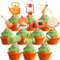 40 PCS Camping Cupcake Toppers