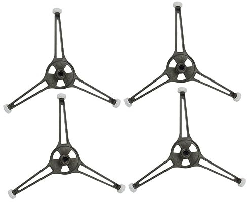 Gadpiparty 4pcs Microwave Oven Turntable Brackets Rotating Support for Plates Easy to Install Fits Microwave Ovens High Color Random