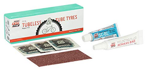 TIP TOP Uni Fahrrad-231011 Reparaturset, Weiß, 5 x 3 cm EU