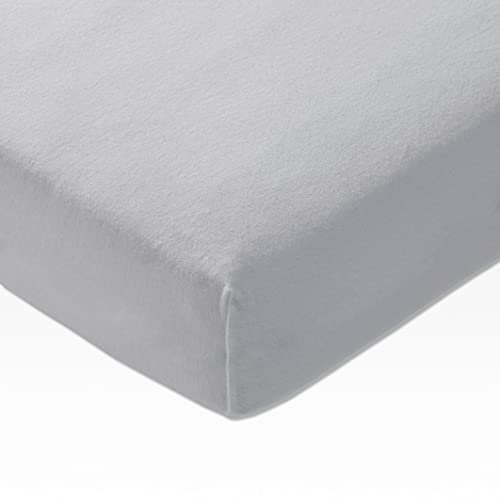 JOOP! Spannbetttuch I Mako-Jersey Basic I Größe 90/190 bis 100/200 cm I Farbe Grau