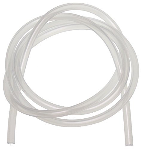 Manguera de leche de 1 m para cafeteras automáticas Jura, Siemens, Bosch, Saeco, Melitta, ID: 3 mm, AD: 6 mm, transparente, sin BPA