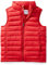 Amazon Essentials Jungen Leichte, Wasserbeständige Pufferweste, Verstaubar, Rot, 10 Jahre