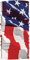 Buff Multifunktionale Halsbekleidung CoolNet UV XL Worn 12+ Ways, Amerika