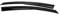 Windabweiser Regenabweiser für Mercedes Vito W447 2014-2025 Schwarz 2X