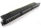 1aTTack.de 367457 Patchpanel CAT6 24 Port schwarz Verteilerfeld LSA+ Anschlusstechnik Netzwerk Verteilung - RJ45 - TIA 568 A/B - schwarz
