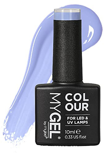 MyGel by MYLEE Smalto Gel Semipermanente 10 ml [Once In A Blue Moon ] UV/LED Nail Art Manicure Pedicure per Uso Professionale e Domestico - Lunga Durata e Facile da Applicare