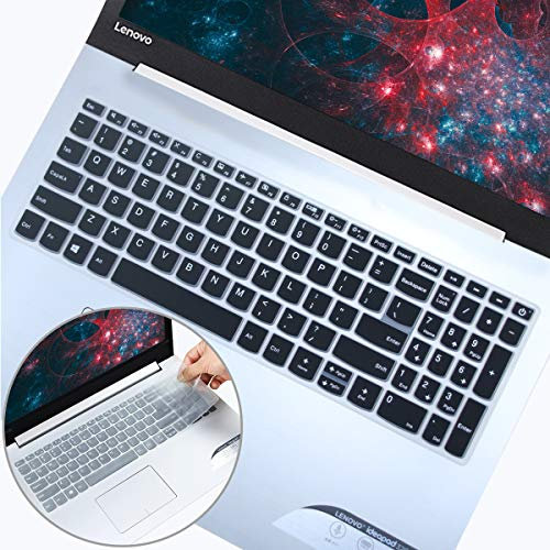 2Pcs Keyboard Cover Skin for Lenovo IdeaPad 320 330 330s 340s 520 720s 130 S145 L340 S340 15.6 inch, 2020 2019 2018 Lenovo IdeaPad 15.6 inch, Lenovo IdeaPad 320 330 17.3 inch Laptop
