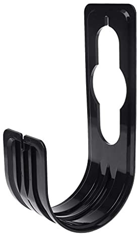 Soporte para Manguera de Jardín,8.5 Pulgadas Percha Gancho de Manguera de Jardinería Gancho Flexible Expandible para Tubo de Manguera para Jardín al Aire Libre Negro
