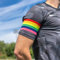 FORZA Regenbogen/Pride Armbinde | Elastisch & Einheitsgröße