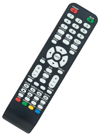 VINABTY New Replace Infrared Remote Control Fit for Kogan TV KALED19DVDVC KALED19DVDVB GR32E3200 19 DVD COMBO