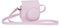 Riosin Instant Mini 12 Kameratasche für Fujifilm Instax Mini 12/11, Hochwertige PU Leder Kameratasche mit Tasche und Abnehmbarem und Verstellbarem Schultergurt (Blossom Pink)