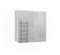 Vicco Badspiegelschrank Maltin, Weiß/Anthrazit, 60 x 58 cm mit Zwei Spiegeltüren