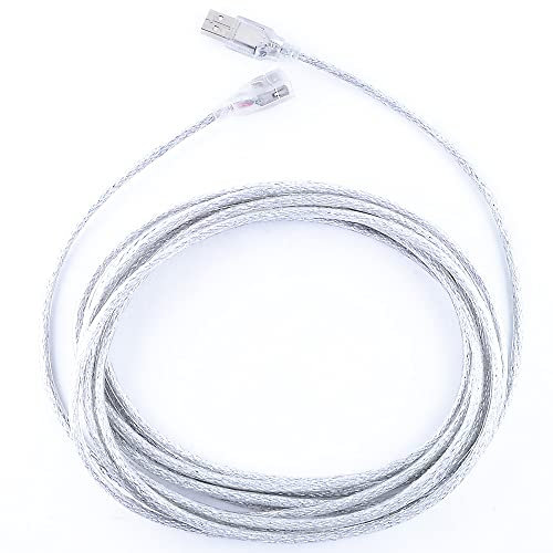 REY Cable Extensión USB Macho a USB Hembra 2.0, 5M