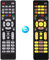 Illuminated Universal Remote Control for All TVs Replacement of Samsung,LG,Sony,Philips,Sharp,Panasonic,TCL,Toshiba Hitachi TV Remote Control Glow-in-The-Dark with Netflix 3D APPS Shortcut Buttons