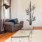 Sticker mural en vinyle Motif bambou 10,2 x 20,3 cm