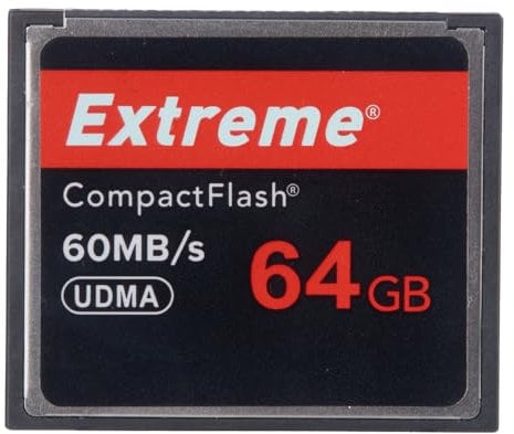 64GB Extreme Compact Flash Memory Card UDMA Speed Up to 60MB/s Camera CF Card
