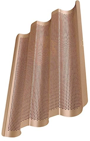 Amosfun Französische Brotbackform Aus Hochwertigem Antihaftbeschichtetes Backblech Mit Drei Schlitzen Robust Und Langlebig Für Backen Und Entformen