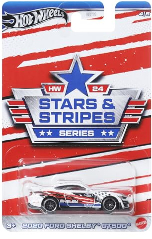 Hot Wheels 2020 Ford Shelby GT500, Stars & Stripes Series 4/5