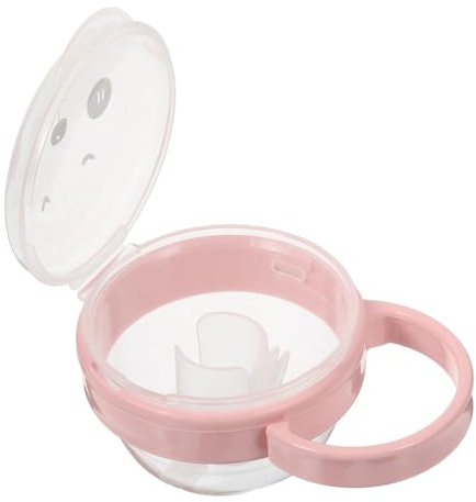 ifundom Étui à Tétine Portable Pour Bébé Porte-tétine En Polypropylène Compact Rose, Boîte à Sucette De Voyage Légère Et Hygiénique, Rangement Pratique Pour Poussette Et à Couches,