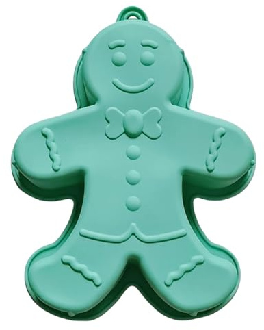 Silikon-Lebkuchenmann-Backblech, antihaftbeschichtete Lebkuchenmann-Kuchenform - Lebkuchenmann Silikonform | -Silikon-Weihnachts-Lebkuchenmann-Backformen zum Weihnachtsbacken von Kuchen und Plätzche