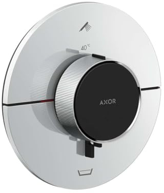hansgrohe Thermostat Axor ShowerSelect ID UP, für 2 Verbraucher, rund, Chrom