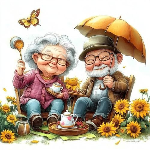 HEIBAGO 5D Diamond Painting Für Erwachsene, Liebhaber Rhinestone Embroidery Diamant Painting Set, DIY Full Drill Diamant Malerei Kits Valentinstag Diamond Art Bilder Für Anfänger, Home Dekor 30*30cm