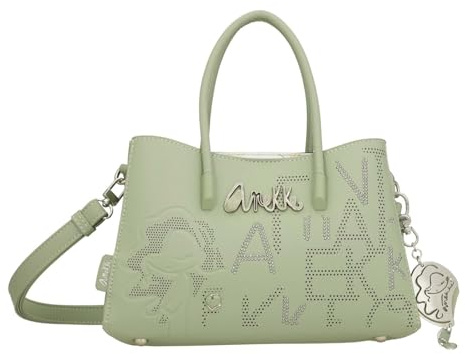 Anekke Handtasche Umhängetasche Alma Original Tote Bag Multicolor khaki