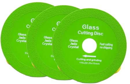 Bamberg Glastrennscheibe 115 X 22,23 mm Diamant-Marmor-Sägeblatt Keramikfliesen Jade Spezialpolier-Schneidblatt