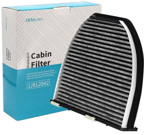 OEMASSIVE 2128300018 Innenraumfilter für Mercedes-Benz C-Klasse W204 S204 E-Klasse W212 S212 GLK-Klasse X204, CUK29005 Aktivkohle Innenraumfilter Ersatz