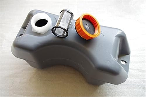 DEMULAX Kraftstofftank-Baugruppe, for Wacker Neuson WM80 BS600 650 500 BS700 Rammer Tamper mit Kraftstoffventil, Kraftstoffhahn-Ersatz Langlebige Kraftstofftankabdeckung