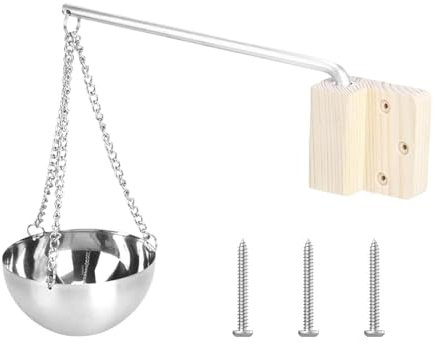 12 cm Sauna de cuenco, Cuenco colgante para aceites esenciales, Sauna Aroma Bowl, Cuenco de aceite esencial para sauna, accesorios para sala de sauna, equipados con una botella de aceite esencial