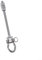 Swive - Gancio per sedia sospeso con cuscinetto, kit di montaggio in acciaio inox resistente, per corda da yoga, cerchio aereo, sacco da boxe, sacco di sabbia (150 mm)