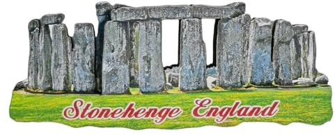 Stonehenge Kühlschrankmagnet, England, Großbritannien, Reise-Souvenir, Kühlschrankdekoration, Magnetaufkleber, Basteln, 3D