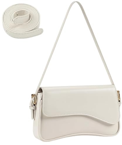 GWAWG Damen Leder Umhängetasche Mini Tote Bag Kleine Antik Weich Leder Umhängetasche Klassisch Damen Mini Kette Tasche