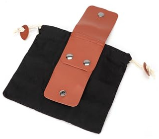 Spotact Industrielle Pflücktasche, Hüfttasche, 10 l, Erntewerkzeug, PU-Gürtel mit Festziehhalterung, Bündel-Design für Gartenarbeit, Obstbeeren, Ernte, praktische Werkzeuge (schwarz)