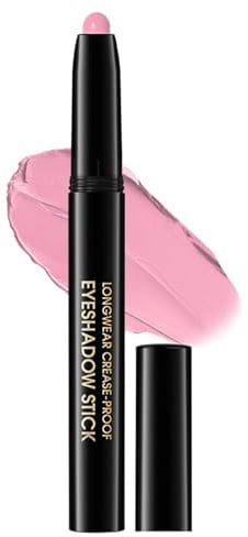 Pennarello per ombretto, rosa, opaco, impermeabile, a lunga durata, altamente pigmentato, shimmer crayon eyeliner crema, resistente alle sbavature e senza pieghe