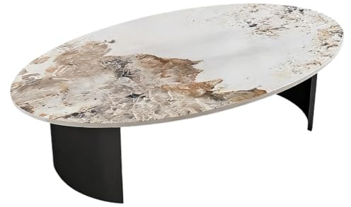 Zhaoj24-05 Beistelltische Rock Teetisch, Wohnzimmer, Kleiner Haushalt, Bar, oval(Multi-Colored,XXL)