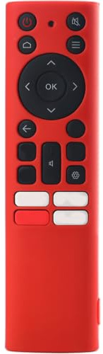 Funda de silicona para mando a distancia (rojo) para Casper Kalley 4K TV Casper A1 Casper V1