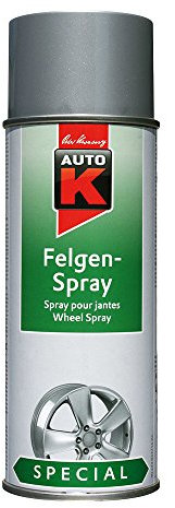 Auto K Peinture spécial Jantes Argent Cristal 400ml