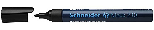Schneider Round Tip Maxx 230 Permanent Marker - Black