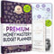 Undated Monatsplaner und monatlicher Rechnungs-Organizer – Eine 12-monatige Reise zur finanziellen Freiheit, monatlicher Budgetbuch-Planer, Law of Attraction Planner