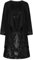 zweiteiliges Kleid mit Chiffonjacke Sparkle Party Bodycon Minikleid Sexy Bodycon Sparkle Shimmer Cami Kleid Schwarz L